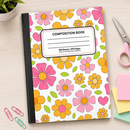 Groovy & Retro Composition Notebook product photo 8
