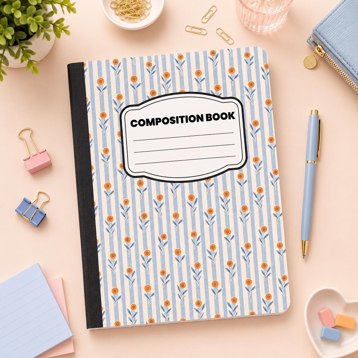 Preppy & Pattern Composition Notebook product photo 7