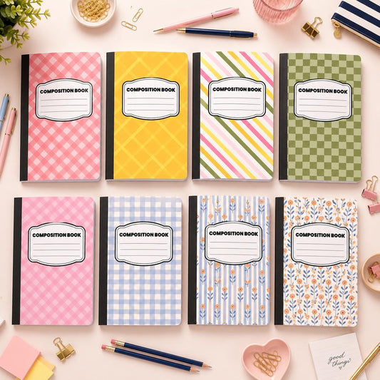 Preppy & Pattern Composition Notebook product photo 2