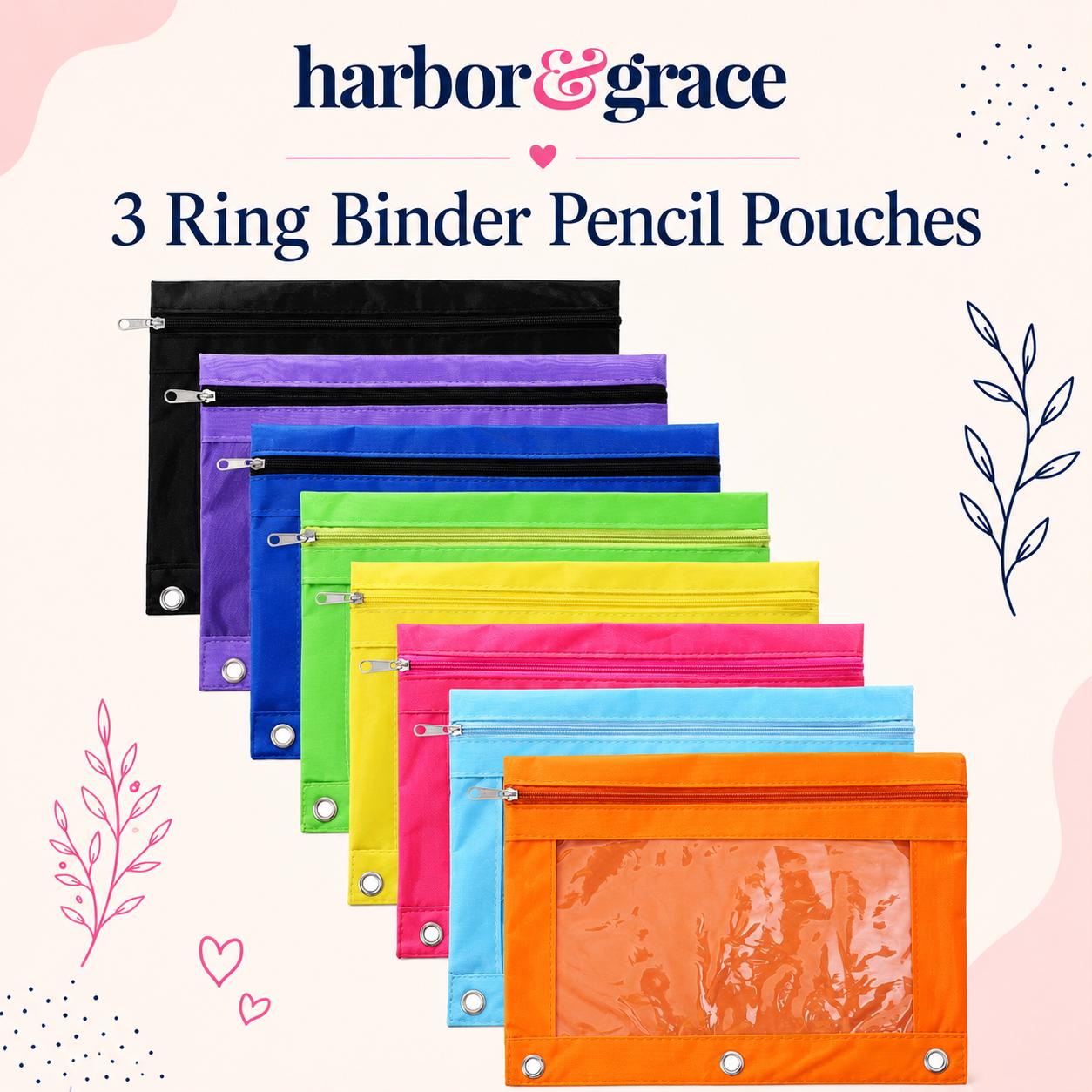 Personalized 3-Ring Binder Pencil Pouch product photo 9