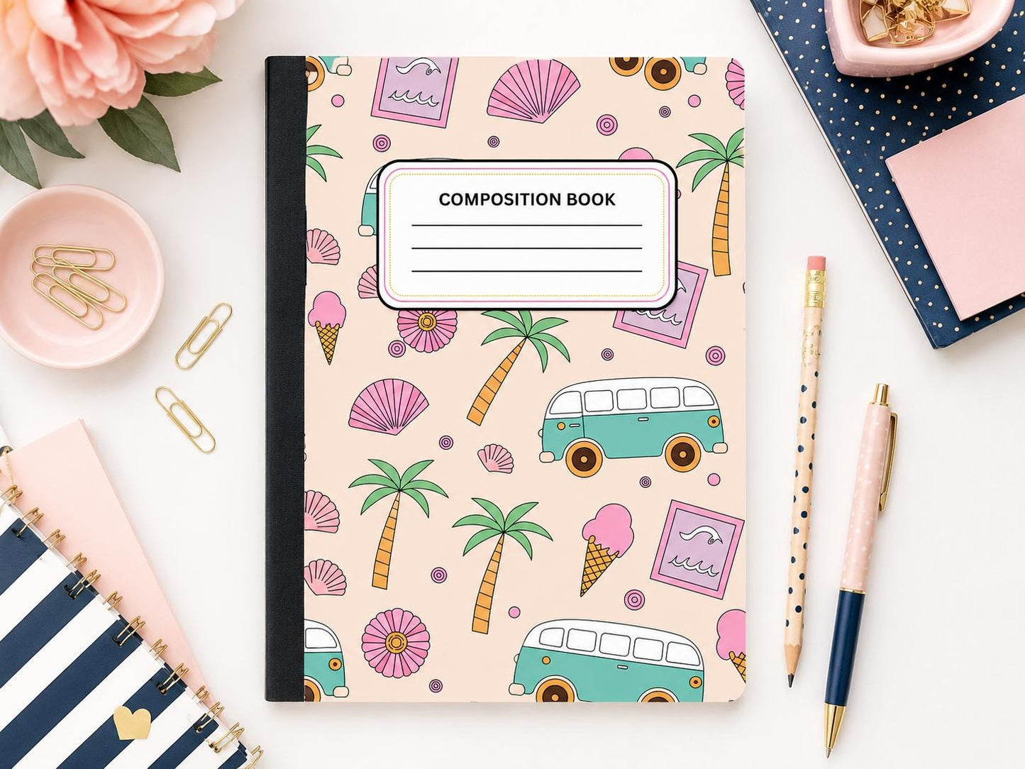 Fruit & Tropical Composition Notebook by Harbor & Grace