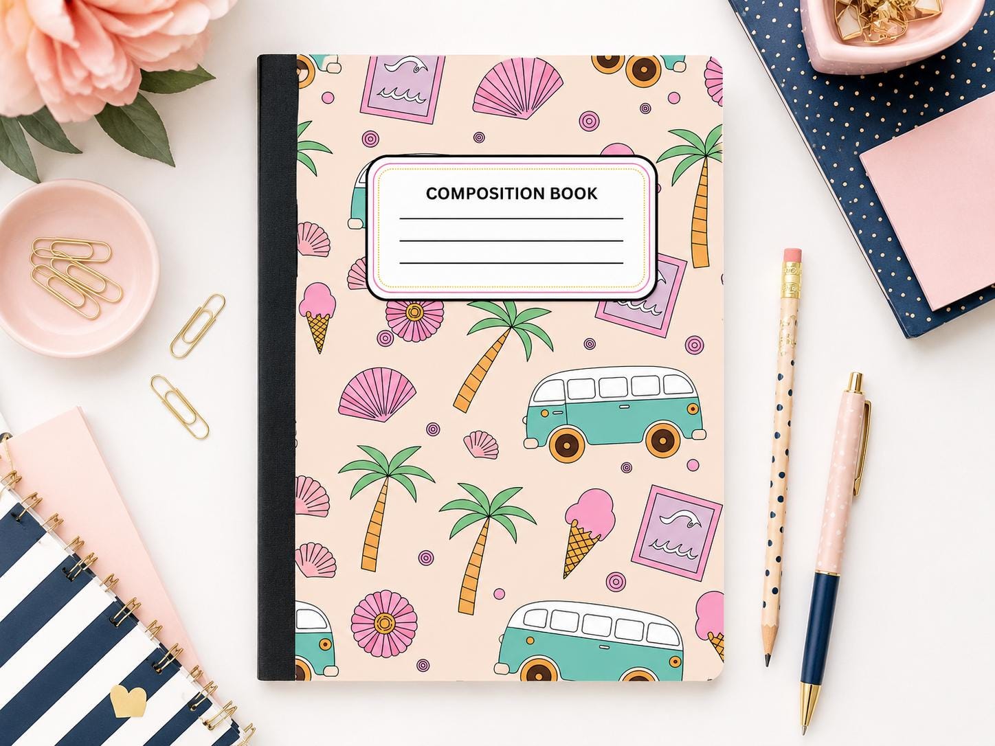 Fruit & Tropical Composition Notebook by Harbor & Grace