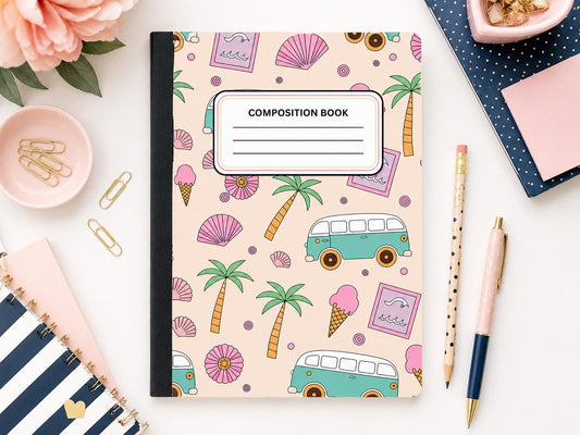 Fruit & Tropical Composition Notebook by Harbor & Grace