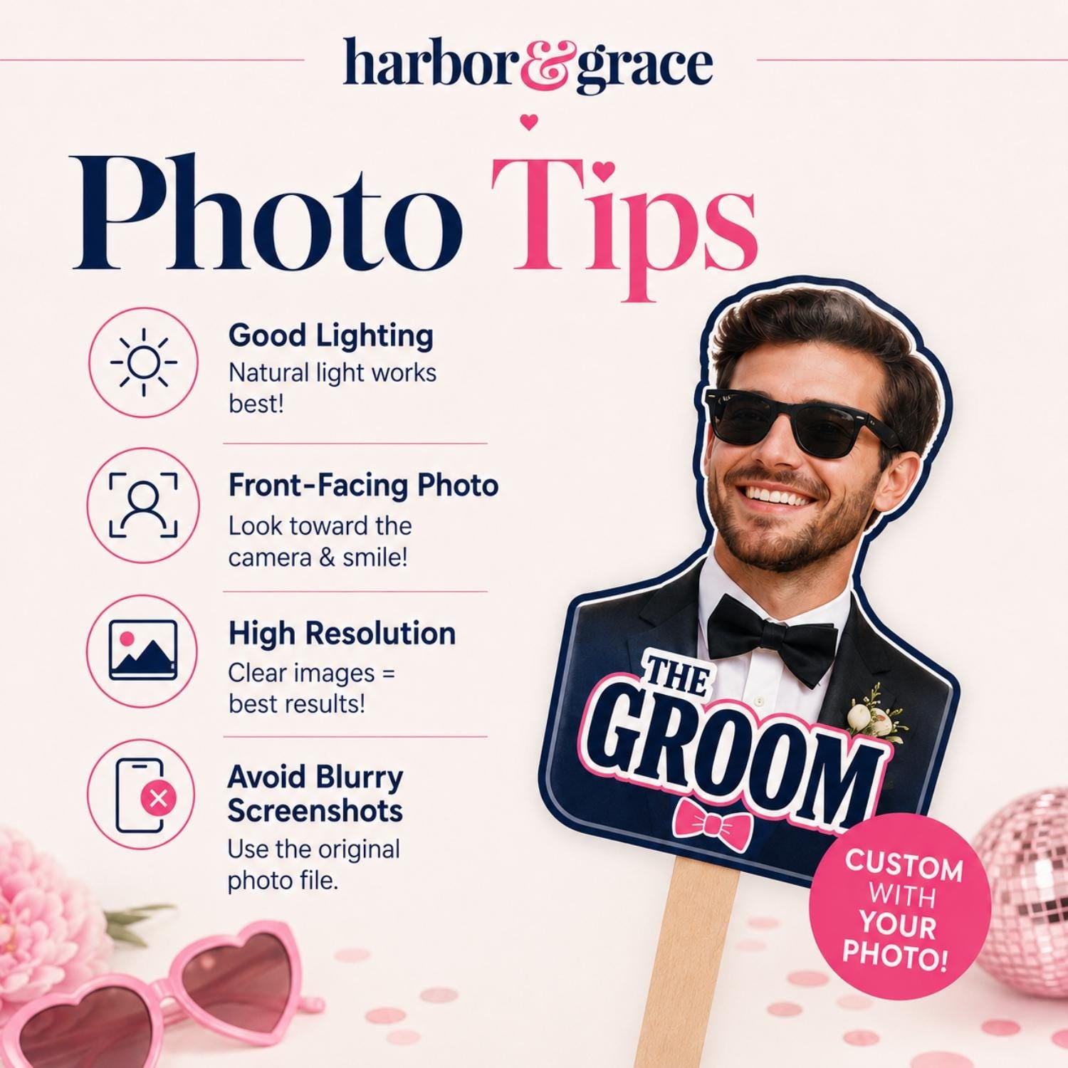 Custom Photo Face Fans product photo 9