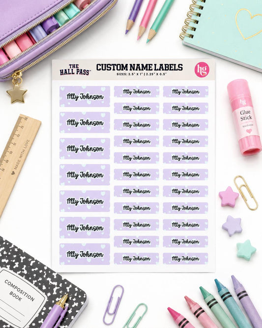 Personalized Waterproof Name Labels by Harbor & Grace