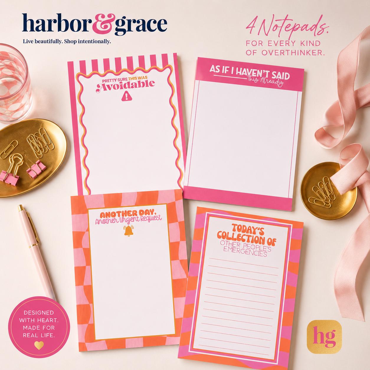 The Urgently Over It Notepad Set product photo 2