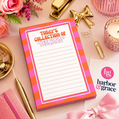 Today's Collection of Other People's Emergencies Notepad product photo 6