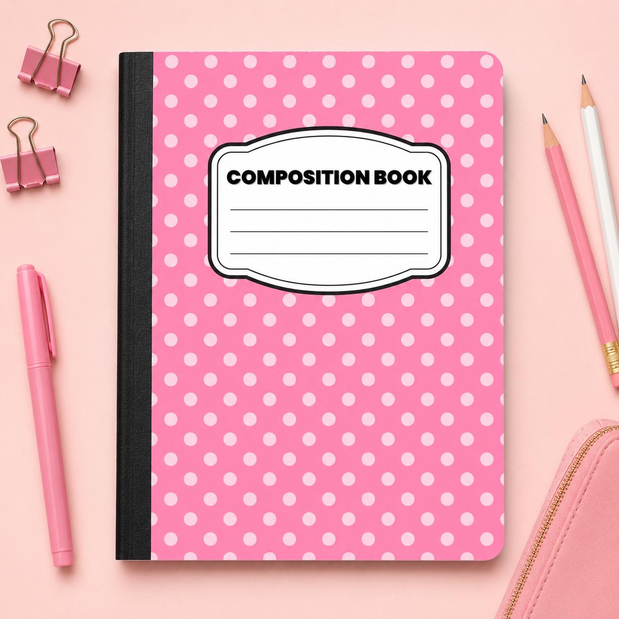Simple & Minimal Composition Notebook product photo 9