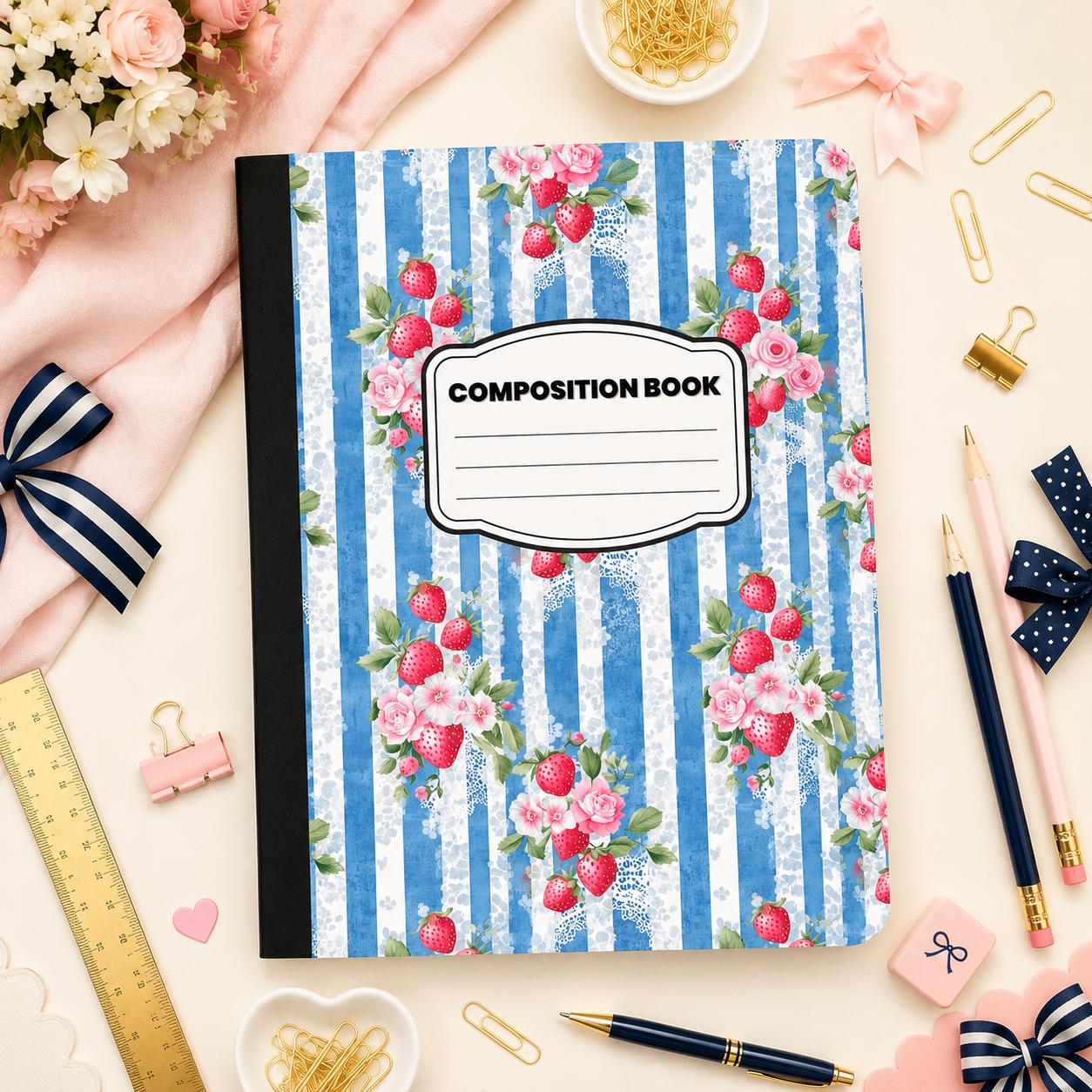 Coquette & Girly Composition Notebook product photo 7