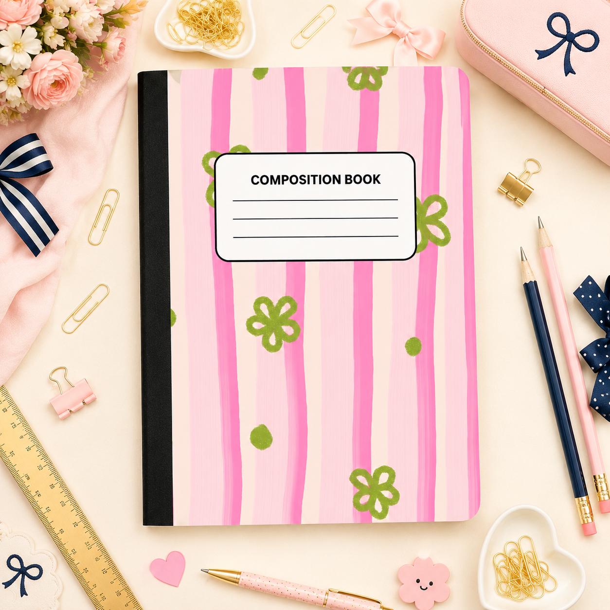 Coquette & Girly Composition Notebook product photo 8