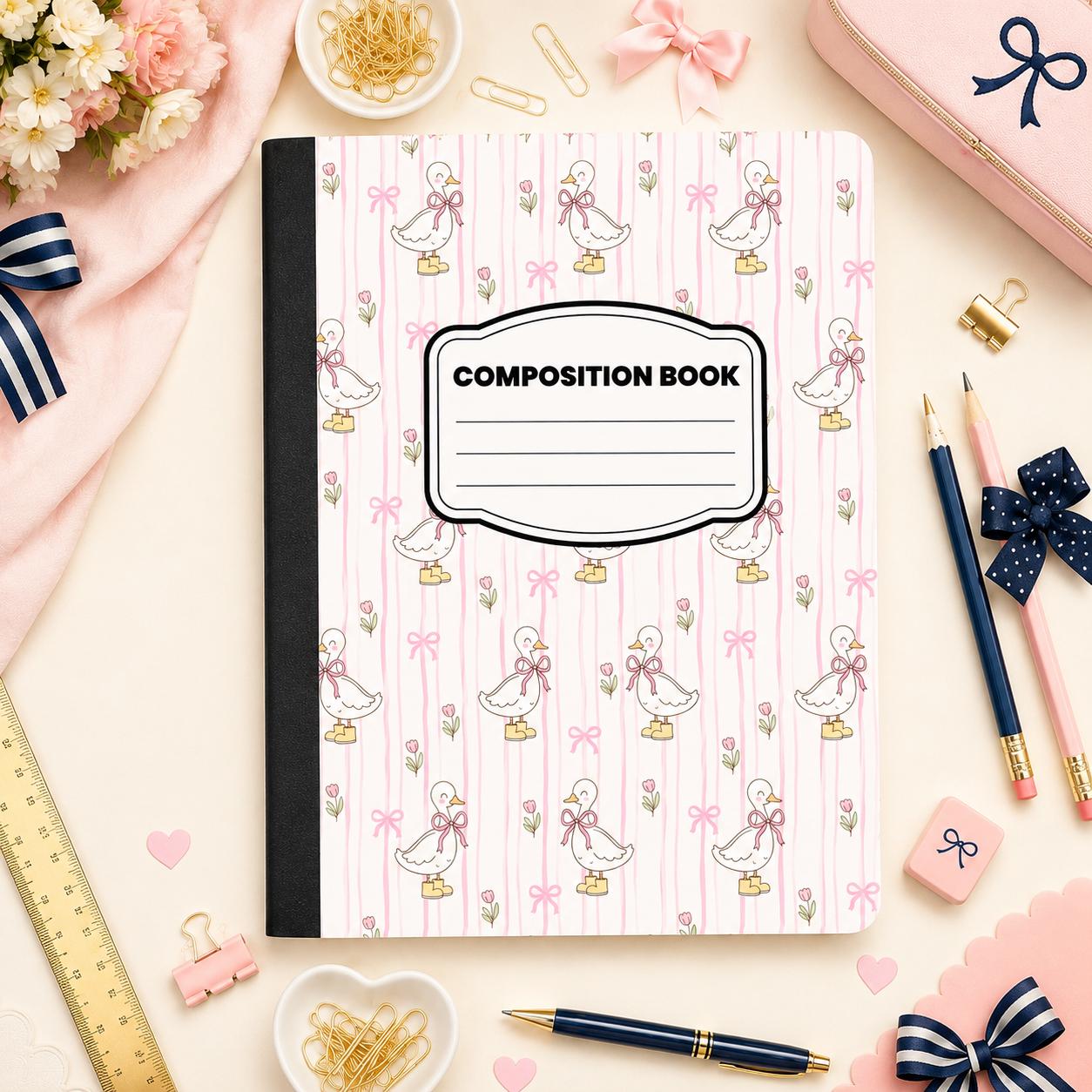 Coquette & Girly Composition Notebook product photo 9