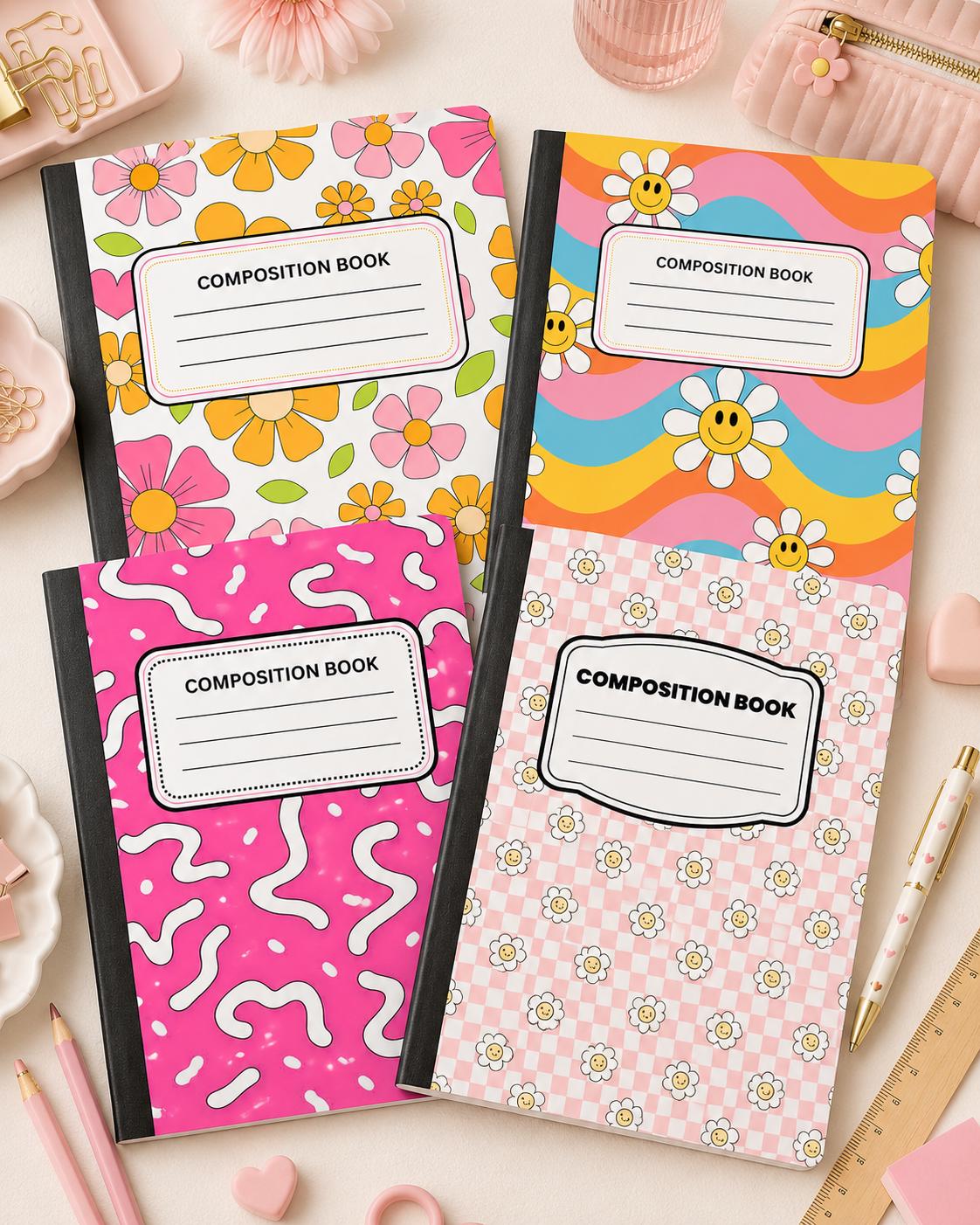 Groovy & Retro Composition Notebook product photo 2