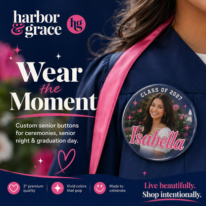 Custom Sports Photo Button
